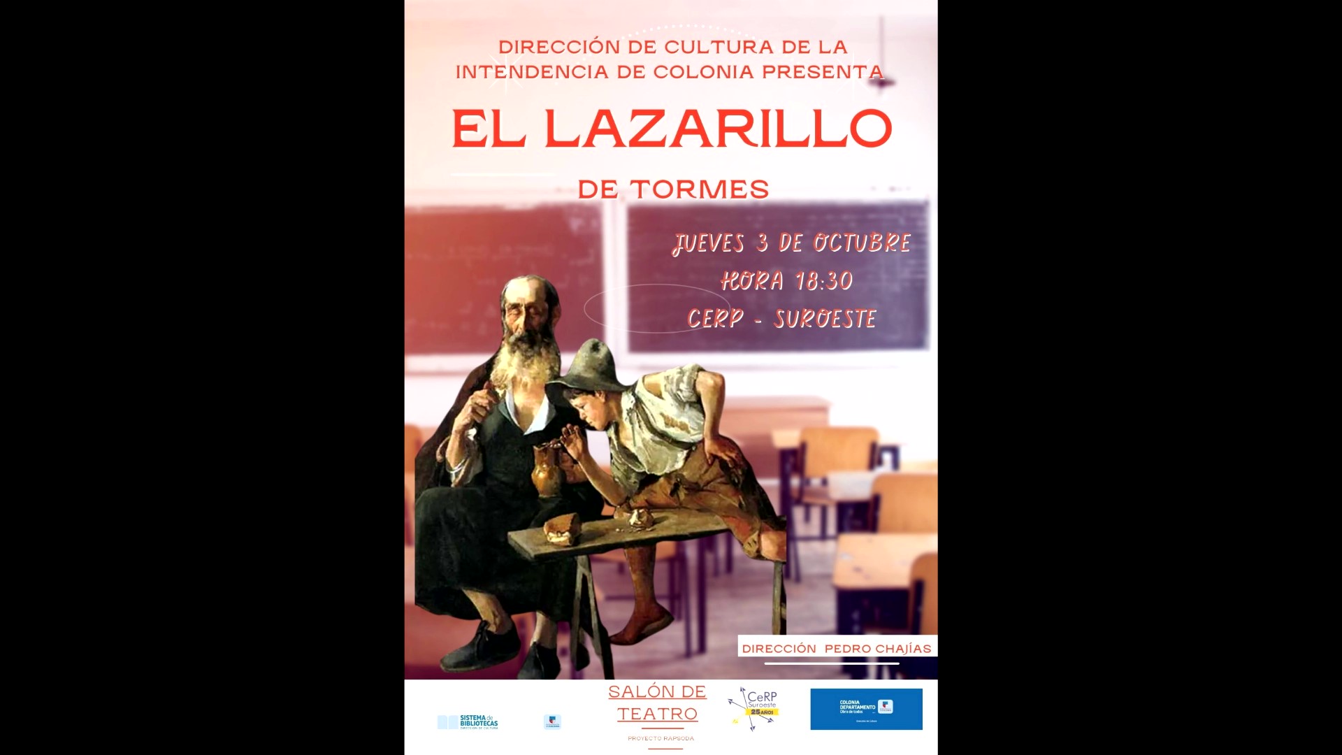 En el marco de los 25 años del Cerp suroeste se presenta hoy la obra