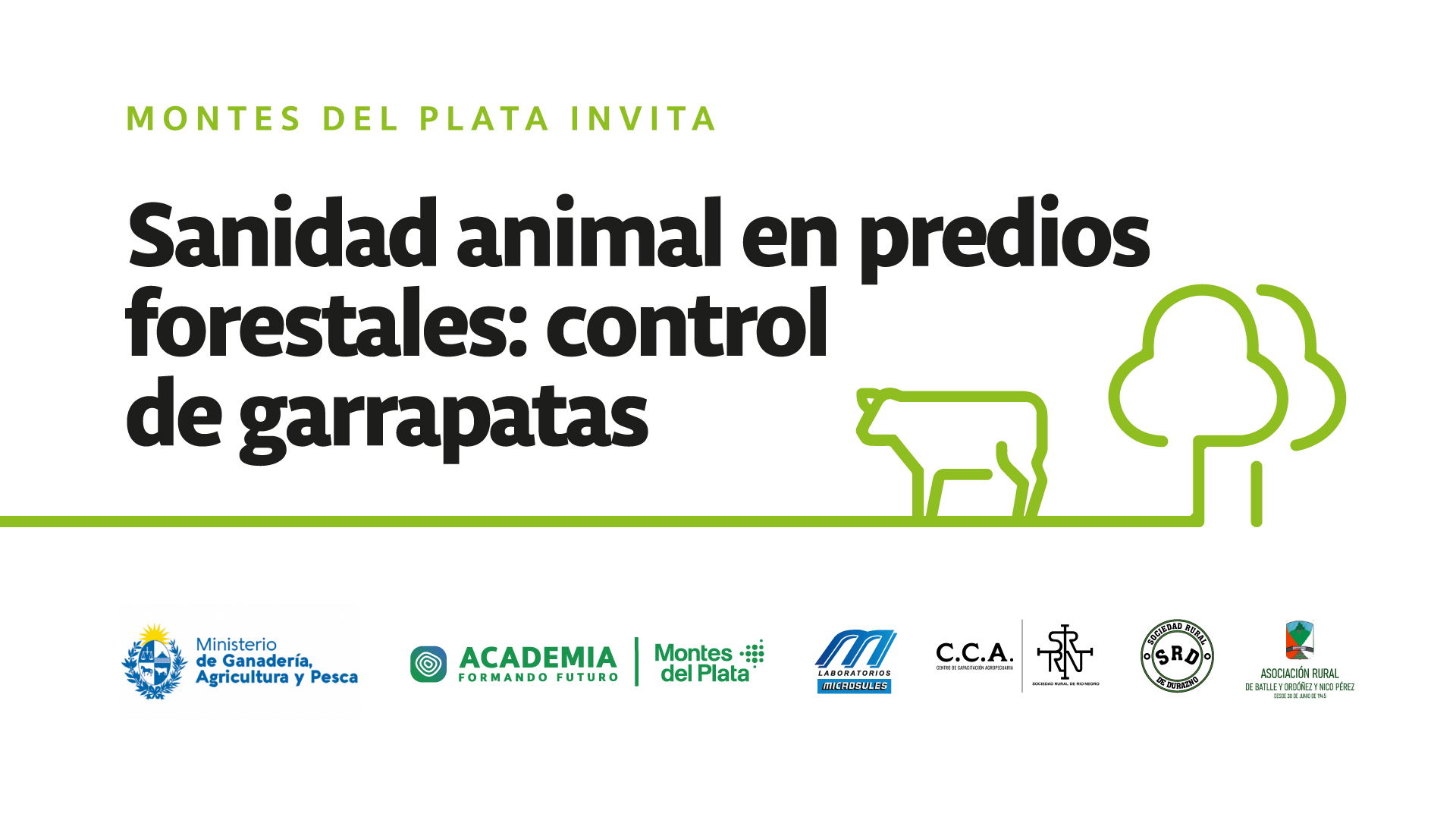 Montes del Plata y el MGAP impulsan nuevas charlas sobre garrapata y ...