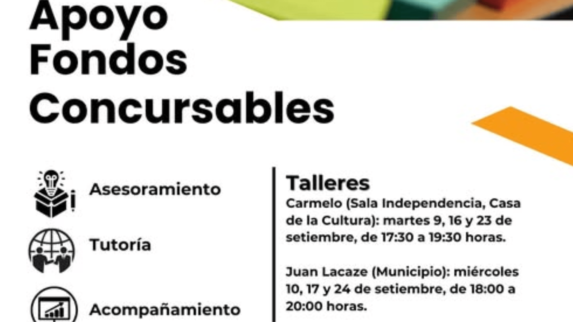 Invitan a participar en talleres orientados a la formulación de ...