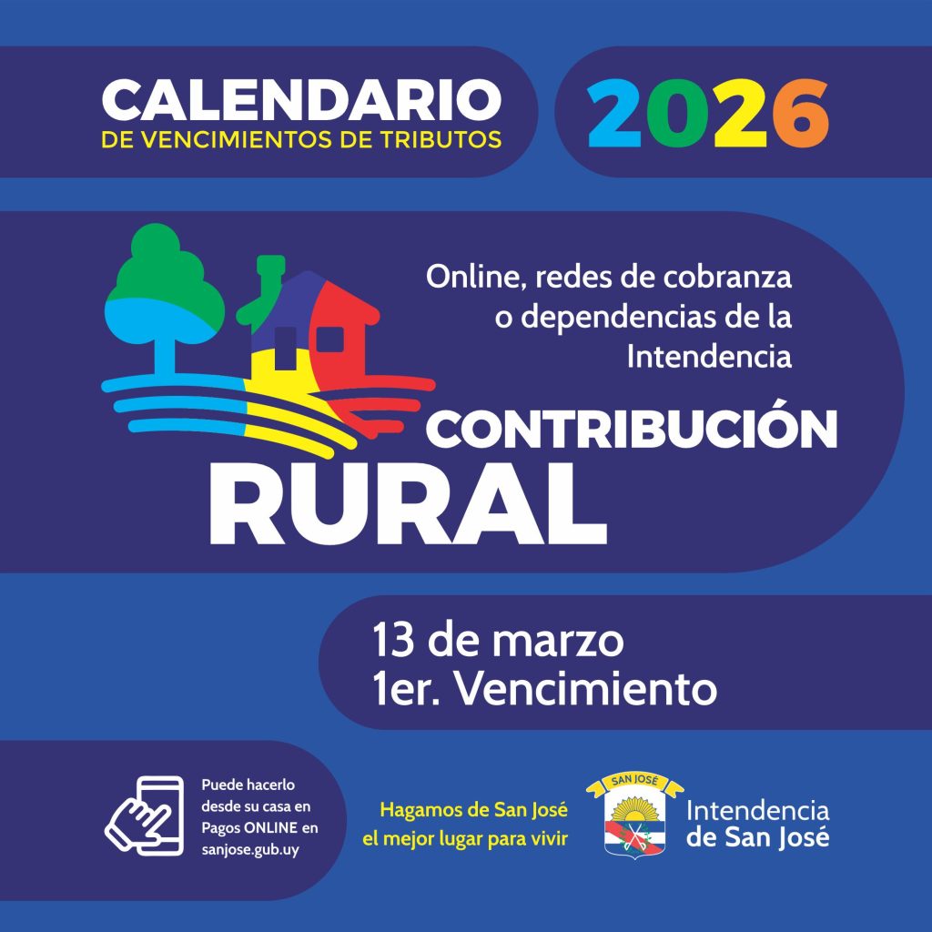 13 de marzo contribución rural